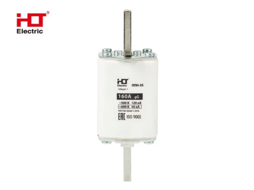 Плавкая вставка предохранителя ППН-35, габарит 1, 250/160А HLT | код 091-01-048 | HLT Плавкая вставка предохранителя ППН-35, габарит 1, 250/160А HLT | код 091-01-048 | HLT