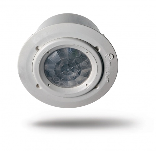 Пассивный инфракрасный детектор движения для внутреннего монтажа, 1NO 10A (контакт без потенциала), питание 24В АC/DC, скрытая установка, степень защиты IP40 | код 183100240300 | FINDER Пассивный инфракрасный детектор движения для внутреннего монтажа, 1NO 10A (контакт без потенциала), питание 24В АC/DC, скрытая установка, степень защиты IP40 | код 183100240300 | FINDER