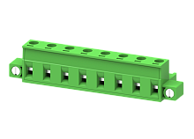 MC-RB7.62H06C-K Разъём гнездовой MC, шаг 7.62мм,6 конт. с винт.,зел., шт | код MC-RB7.62H06C-K | SUPU