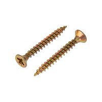 Саморез универсальный 4,0х30мм, желтый цинк, пакет (1000 шт/уп) KRANZ | код 1111-0430-2 | KRANZ