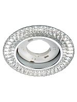 Светильник встраиваемый СВ 03-12 GX53 230В LED подсветка 5 Вт зеркальный/хром TDM | код SQ0359-0150 | TDM