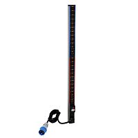 PDU - Блок распределения питания вертикальный - 20 розеток С13 и 4 розетки С19 - MCB - шнур питания 3м - 32А | код 646861 | Legrand