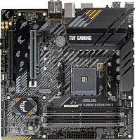 Материнская плата Asus TUF GAMING B450M-PRO S Soc-AM4 AMD B450 4xDDR4 mATX AC`97 8ch(7.1) 2.5Gg RAID+HDMI+DP | код 1408135 | Asus