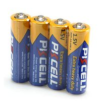 Солевой элемент питания PKCELL R03P-4S-4 тип - AAА 4 шт пленка | код R03P-4S-4 | PKCELL