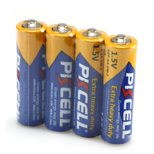 Солевой элемент питания PKCELL R03P-4S-4 тип - AAА 4 шт пленка | код R03P-4S-4 | PKCELL