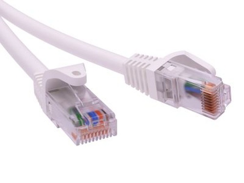 Патч-корд неэкранированный CAT5E U/UTP 4х2 LSZH белый 3м | код RN5EUU4530WH | DKC