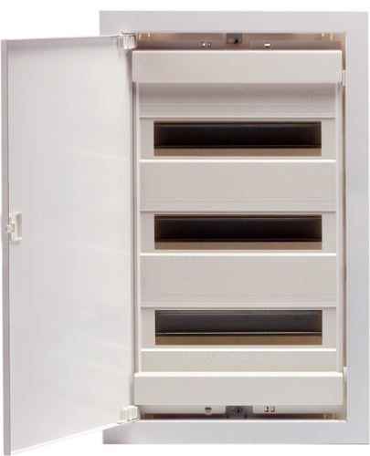 Щит металлопластиковый ECG42 PO (36+6мод., пластик.бел.дверь) | код 001101185 | ETI