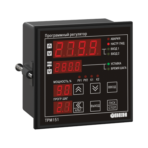 Измеритель ПИД-регулятор универсальный программный ТРМ151-Щ1.СС.00 | код 07010 | ОВЕН