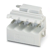 Компоненты для проходного монтажа MSTBO 2,5/ 4-G1L KMGY | код 2907774 | PHOENIX CONTACT