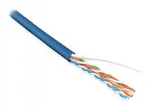 Hyperline SFUTP4-C5E-S24-IN-PVC-GY-305 (305 м) Кабель витая пара SF/UTP. категория 5e. 4 пары(24 AWG). одножильный(solid). экран - фольга + медная оплетка. PVC. –20 C – +75 C. серый - гарантия 15 лет компонентная 25 лет системная | код 47909 (0) Бре