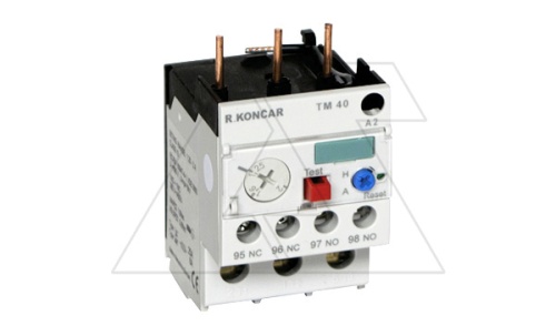 Реле тепловое TM 40, It=0.25_0.4A, для CNN 9_40 | код EAC603229 | Rade Koncar Реле тепловое TM 40, It=0.25_0.4A, для CNN 9_40 | код EAC603229 | Rade Koncar