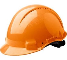 Каска строительная оранжевая | код 12201 | FIT