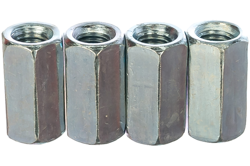 Гайка DIN6334 М8 покрытие цинк 4 шт | код 3893242-4 | ЭТМ-Крепеж