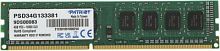 Память DDR3 4GB 1333MHz Patriot PSD34G133381 RTL PC3-10600 CL9 DIMM 240-pin 1.5В single rank Ret | код 867169 | PATRIOT