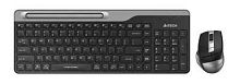 Клавиатура + мышь A4Tech Fstyler FB2535C клав:черный/серый мышь:черный/серый USB беспроводная Bluetooth/Радио slim (FB2535C SMOKY GREY) | код 1633404 | A4TECH