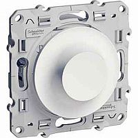 Светорегулятор поворотный ODACE, 420 Вт, глянцевый |  код. S52R515 |  Schneider Electric