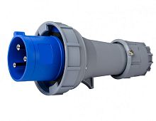 Вилка перен. 2Р+РЕ 125А 220В IP67 ВП-103 | код 26109DEK | DEKraft