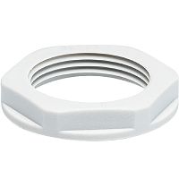 Гайка пластиковая, резьба M32x1,5, RAL 7035 серый | код 05.506.5453.0 | Wieland