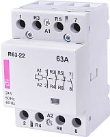 Контактор R 63-22 24V AC 63A (AC1) | код 002463471 | ETI
