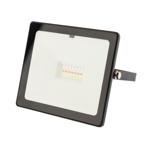 Прожектор светодиодный REXANT с пультом дистанционного управления 20 Вт, цвет свечения мультиколор (RGB) | код 605-011 | REXANT