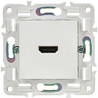 SKANDY Розетка HDMI SK-H01W арктический белый IEKновинка | код SK-H10-K01 | IEK