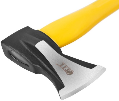 "Топор-колун ""ушастый"" кованый, фиберглассовая длинная ручка 800 мм, 2000 гр." | код 46174 | FIT фото 4