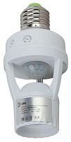 Датчик движения MD 015 E27 60Вт 360град. 6м IP20 (501600) бел. | код Б0043792 | Эра