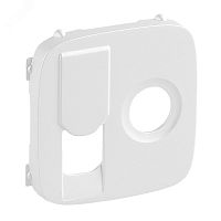 Valena ALLURE.Лицевая панель розетки TV-RJ45.Жемчуг | код 754839 | Legrand