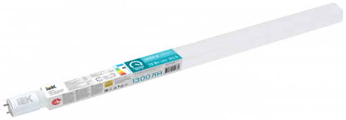 Лампа LED T8 линейная 13Вт 1300лм 230В 4000К 600мм G13 IEK | код LLE-T8R-13-230-40-G13 | IEK
