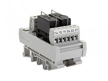 152 231, Релейный модуль двойной RMG-2 (24V AC/DC, 10 A.) | код 0.0.0.1.52231 | KLEMSAN