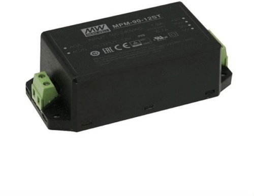Источник питания AC-DC, 90.2Вт, вход 80…264В AC, 47…63Гц / 113…370В DC, выход 48В/1880мА, КПД 93%, ток утечки <100мкА/264В AC, изоляция 4000В AC, в корпусе 109х52х33.5мм, -30…+80С, клем. колодка | код MPM-90-48ST | MeanWell Источник питания AC-DC, 90.2Вт, вход 80…264В AC, 47…63Гц / 113…370В DC, выход 48В/1880мА, КПД 93%, ток утечки <100мкА/264В AC, изоляция 4000В AC, в корпусе 109х52х33.5мм, -30…+80С, клем. колодка | код MPM-90-48ST | MeanWell