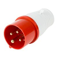 Вилка 014 переносная 3Р+РЕ 16А 380В IP44 | Код. 11-8901 | Rexant