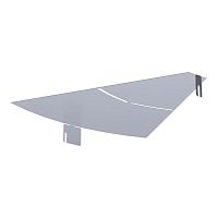 Крышка угла горизонтального изменяемого 0-45 градусов Стандарт INOX (AISI 316) 500 Промрукав | код PR16.3641 | ПРОМРУКАВ