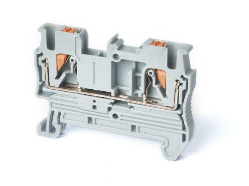 Зажим пружинный с нажимной кнопкой PT-2.5мм2 24A HLT | код 081-25-012 | HLT Зажим пружинный с нажимной кнопкой PT-2.5мм2 24A HLT | код 081-25-012 | HLT