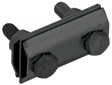 Заж. соед. двойн. сквозной пр.-пр. 8мм оц. сталь TD IEK | код ZCC84-13-1-08 | IEK