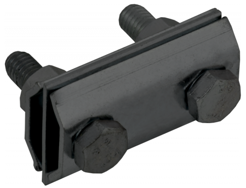 Заж. соед. двойн. сквозной пр.-пр. 8мм оц. сталь TD IEK | код ZCC84-13-1-08 | IEK