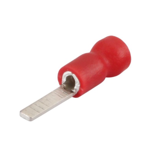 Наконечники штифтовые плоские изолированные с ПВХ манжетой (НШПИ) 1,5-10 красные (100 шт/уп) Промрукав | код PR08.10393 | ПРОМРУКАВ Наконечники штифтовые плоские изолированные с ПВХ манжетой (НШПИ) 1,5-10 красные (100 шт/уп) Промрукав | код PR08.10393 | ПРОМРУКАВ