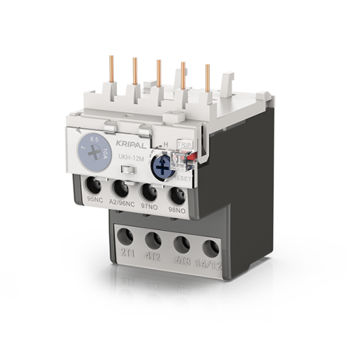Реле тепловой перегрузки UKH-12M, It=12_16A, 1NO+1NC, CLASS 10A, прямой монтаж для UKC(D)-6_16M | код UKH-12M-18 | Kripal