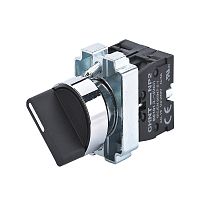 Переключатель NP2-BD34, 3 положения с фиксацией, 2НЗ IP40 (R)(CHINT) | код 575994 | CHINT