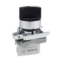 Переключатель OptiSignal D22 C4-S-21 2 положения металл 1НО XB4BD21 | код 332169 | КЭАЗ