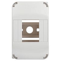 Корпус пластиковый навесной SIMPLE КМПн 1/4 IP20 белый | код Б0062282 | ЭРА