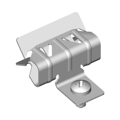 Зажим балочный 2-7 мм с отгибом и винтом М6х9 Промрукав | код PR08.5818 | ПРОМРУКАВ Зажим балочный 2-7 мм с отгибом и винтом М6х9 Промрукав | код PR08.5818 | ПРОМРУКАВ