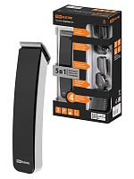 Триммер Барбер Сет, 5в1, беспр., 4 гребня, насадки для бритья, контур., стрижки, носа и ушей, TDM | код SQ4017-0001 | TDM