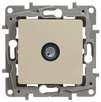 Розетка TV ETIKA, оконечная, бежевый | код. 672351 | Legrand
