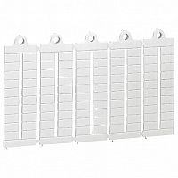 Маркировочный лист - для клеммных блоков Viking 3 - без надписей - шаг 6 мм | код. 039501 | Legrand