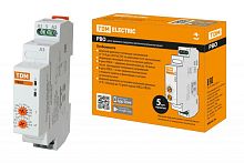 Реле времени РВО5-ВЫКС-0,1с/10дн-8А-230В-DIN (зад.выкл.-упр.сигн., 0,1с-10дн, 230В AC) TDM | код SQ1503-0031 | TDM