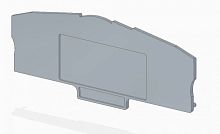 Концевая пластина для клемм, синяя CSPD6-BLUE | код 3911140001 | Elmex
