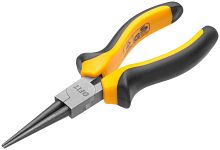 Круглогубцы "Стайл" мягкие прорезин. ручки молибденовое покрытие 165мм FIT 50656