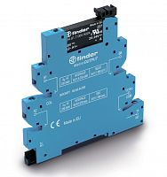 Интерфейсный модуль (сборка 34.81.7.012.9024 + 93.62.7.024), твердотельное реле, серия MasterOUTPUT, выход 6A (24В DC), питание 12В DC, категория защиты IP20, винтовые клеммы | код 392070129024 | FINDER