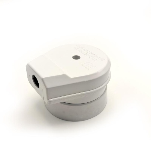 Разъем РШ-ВШ ОП 32А 250В 2P+PE кругл. бел. | код TKL-OVOP-2P+PE-C01 | TOKOV ELECTRIC